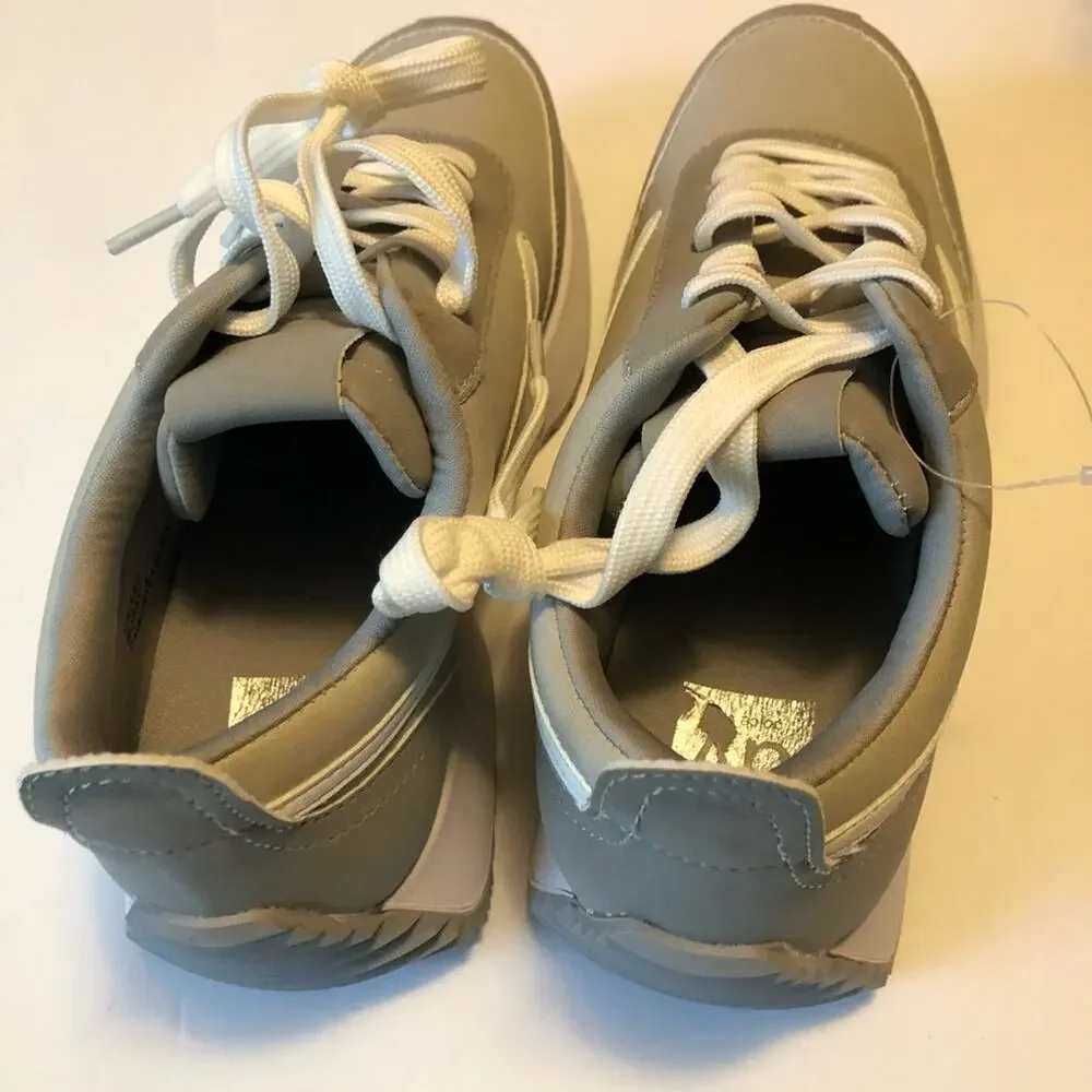 Dolce Vita Women's Breela Athleisure Style Two Color  Lace Up Sneakers  Sz 8.5